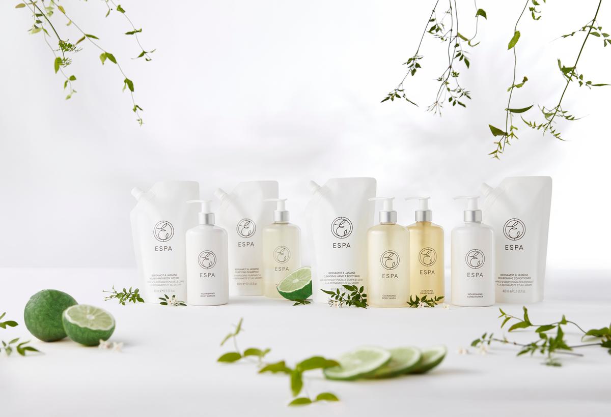 The new Essentials range comes in four new blends / ESPA The new Essentials range comes in four new blends / ESPA