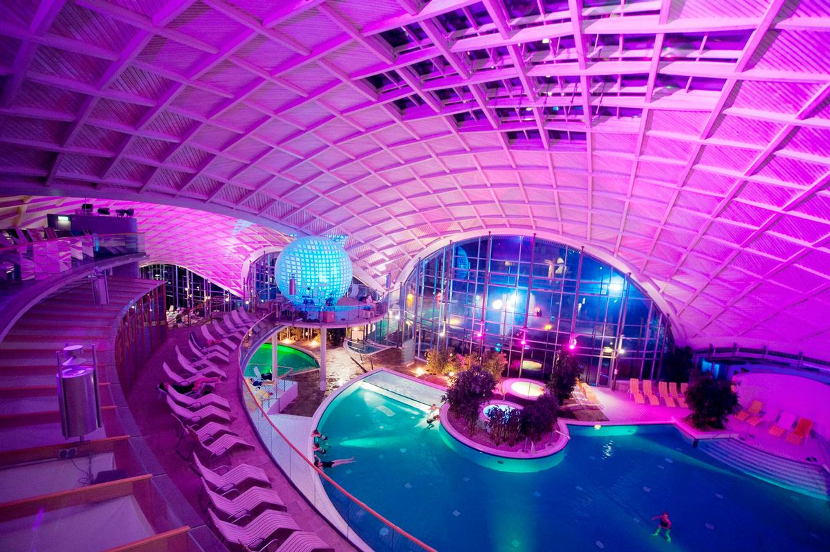 The festival usually centres around guests visiting the destination’s thermal bath – described as a ‘concert hall filled with water’ / Toskanaworld The festival usually centres around guests visiting the destination’s thermal bath – described as a ‘concert hall filled with water’ / Toskanaworld