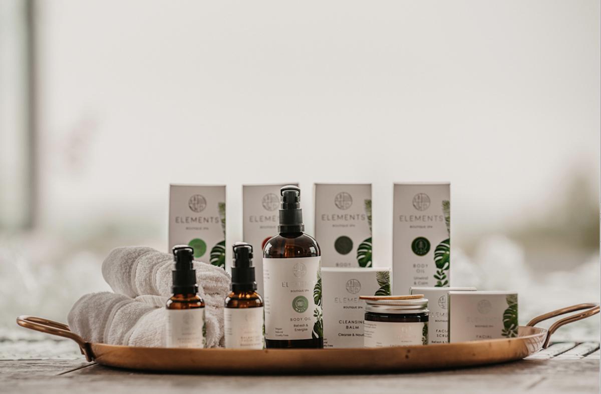 Elements Boutique Spa has developed a natural range that is vegan and cruelty-free / Elements Boutique Spa
