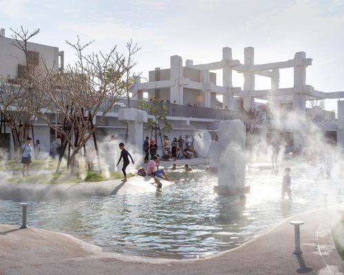 Tainan Spring is an open-air space aimed at being a gathering spot for all seasons / Daria Scagliola