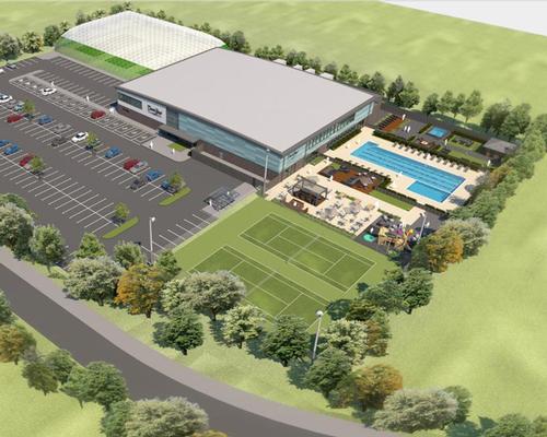 The 6,600sqm development will include a health club and spa as well as indoor and outdoor sports facilities / Albion Land
