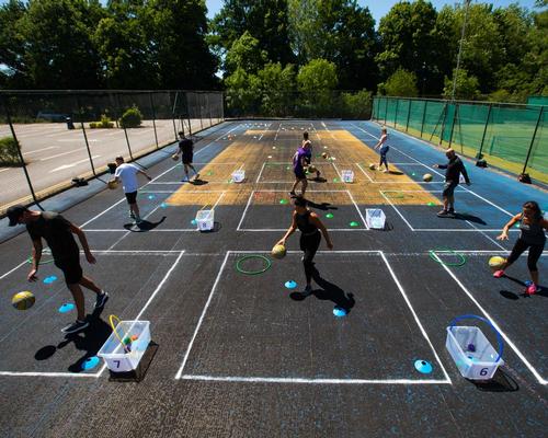 David Lloyd Leisure has opened its outdoor spaces for socially distanced workouts / David Lloyd Leisure