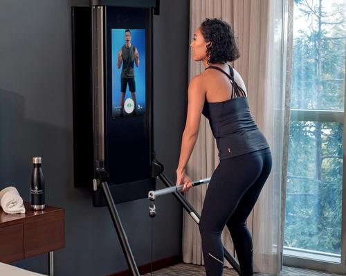 Four Seasons Hotel Silicon Valley, US, is the world’s first hotel to feature Tonal, an intelligent in-room gym and personal trainer
