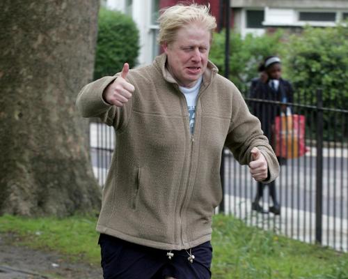 Johnson has been photographed running with Jameson near Westminster and is said to be 'taking the challenge seriously' / Shutterstock.com/Cubankite