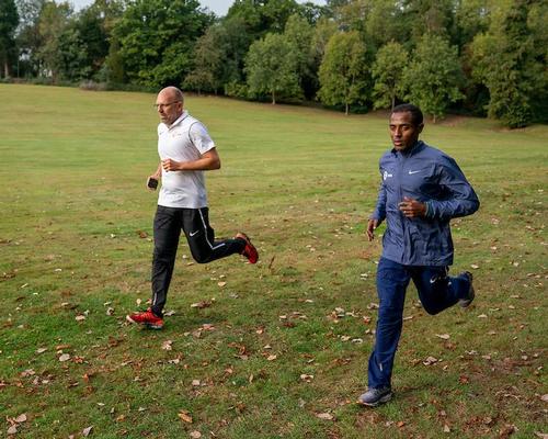 London Marathon used social distancing tech