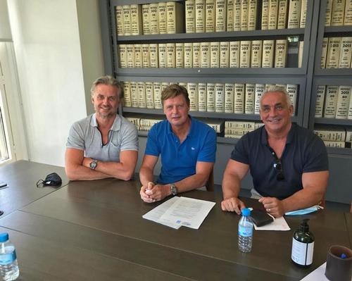 George Houtenbos (left), Eric Kakebeen (middle) and Rod Hill have become énergie Fitness master franchisees in Spain / énergie Fitness