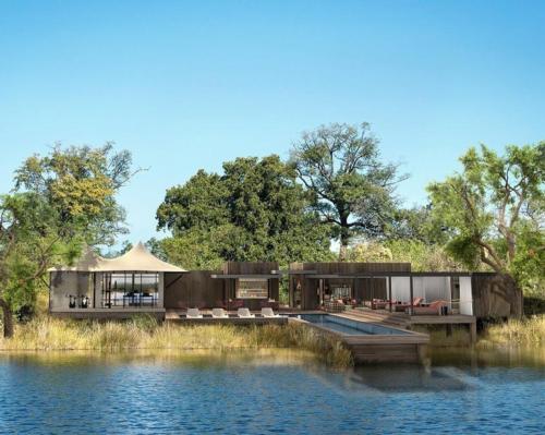 The new spa will be slightly set apart, tucked into the surrounding vegetation for a secluded and peaceful atmosphere / Wilderness Safaris