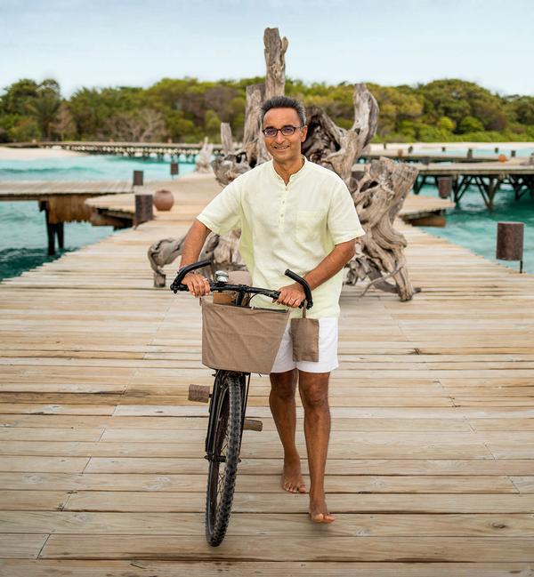 There’s a misconception that spas aren’t sustainable, but that isn’t true, says Shivdasani / photo: Sonu Shivdasani, soneva by Alicia Warner