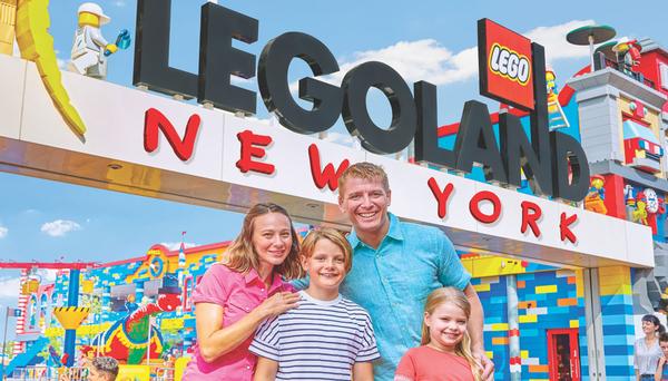 LEGOLAND New York Resort opened in August 2021 with a 250-room LEGOLAND Hotel / photo: Merlin Entertainments