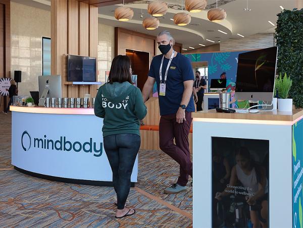 The event included music, fitness and a product expo / photo: Mindbody Bold