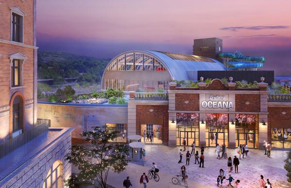 The Oceana waterpark is set to open at Liseberg in 2024 / Photo: Liseberg_QuarryFoldStudio_2020