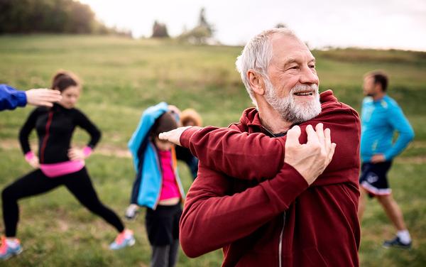 The study looked at how exercise affected more than 18,000 middle-aged and older men and women / Shutterstock/Halfpoint