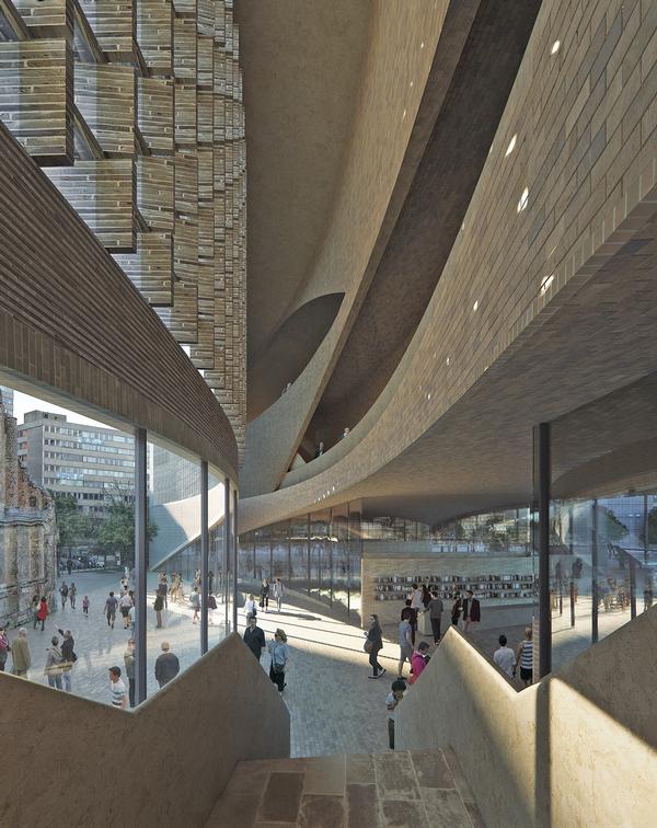 The Exile Museum (right) will tell the story of exiled Germans / Image: Dorte Mandrup and Mir