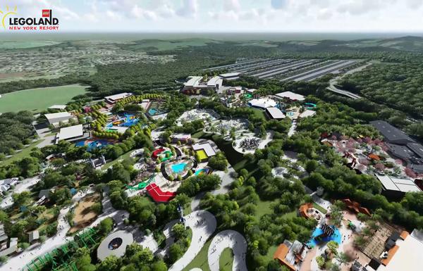 LEGOLAND New York Resort opened in August 2021 with a 250-room LEGOLAND Hotel / photo: Merlin Entertainments