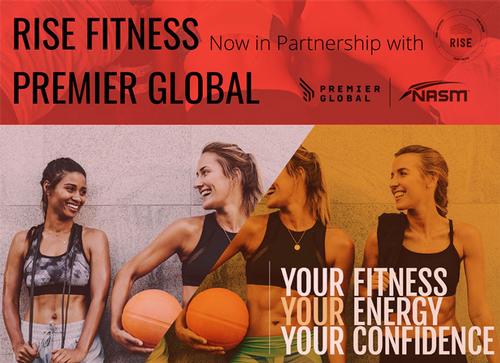 RISE Fitness provides franchisees with direct access to world-class education via partnership with Premier Global NASM