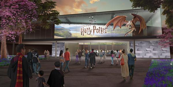 The Tokyo Studio Tour will cover almost 300,000sq ft / Image courtesy of Warner Bros