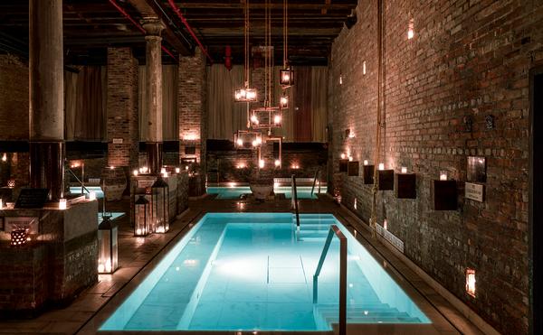 Every Aire site is candlelit and infused with a signature orange blossom scent / photo: AIRE ANCIENT BATHS Every Aire site is candlelit and infused with a signature orange blossom scent / photo: AIRE ANCIENT BATHS