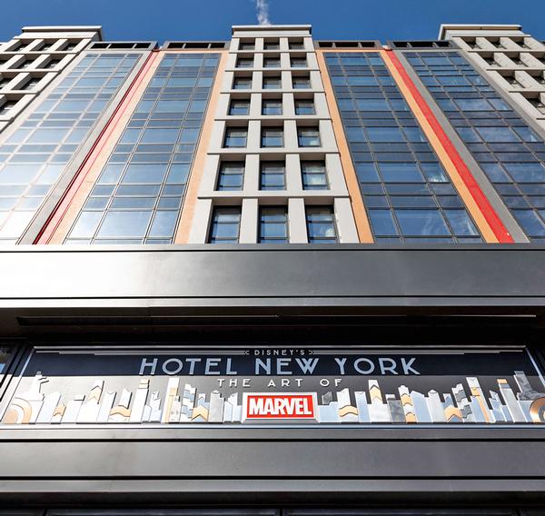 The hotel celebrates New York City’s creativity / Photo: courtesy of Disney