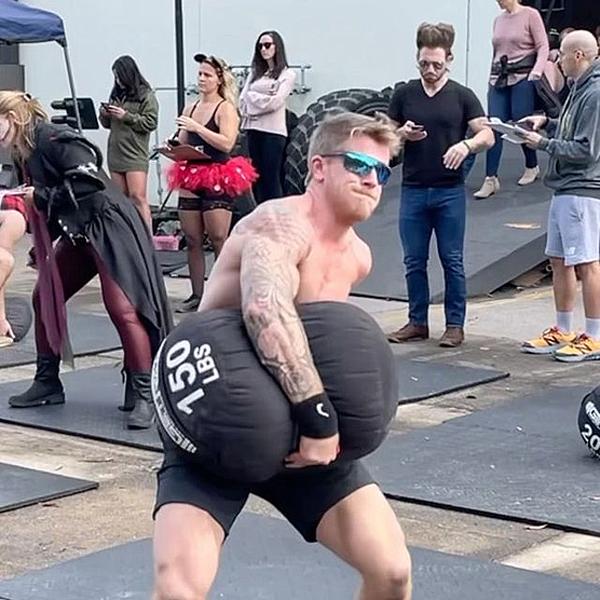 Aldridge is also a keen Crossfit competitor and coach / photo: Mindbody Bold