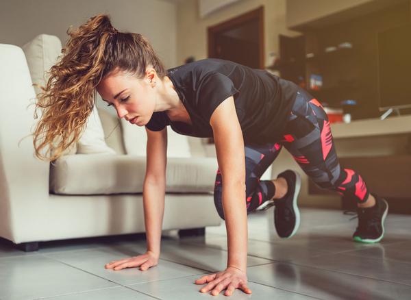 When fitness went digital, home workouts jumped from an estimated 
8 per cent to 53 per cent / Fusso pics/Shutterstock
