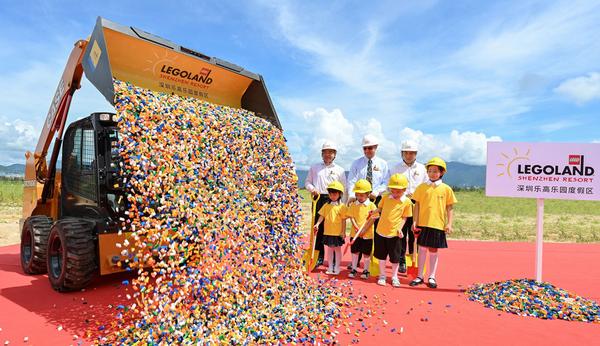 Construction has begun on Legoland Shenzhen, China / photo: Merlin Entertainments