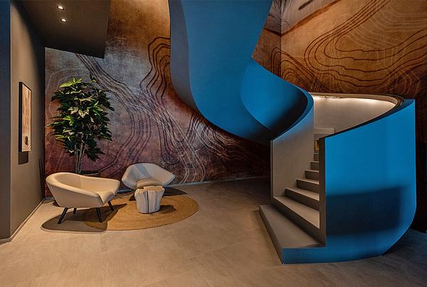 Curved interiors create a dream-like feel / photo: Courtesy of Eala