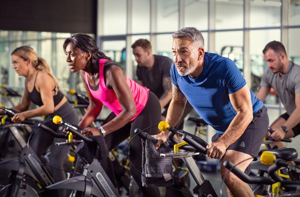 Connection with other people has been a strong driver since lockdowns ended / photo: Total Fitness, spin class