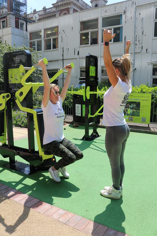 There is much evidence to support ecotherapy – being outdoors / photo: the great outdoor gym company