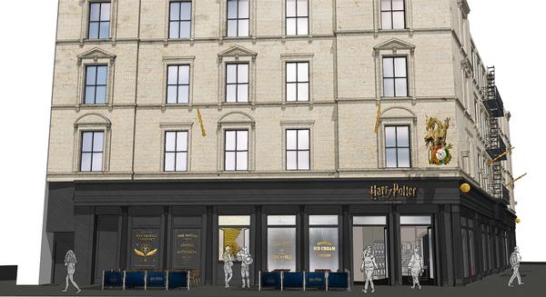 The New York Harry Potter store will be highly experiential / Image courtesy of Warner Bros