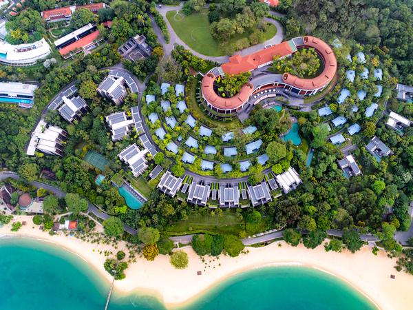 Once restrictions were lifted Capella Singapore hit 65 per cent occupancy / photo: CAPELLA HOTEL GROUP