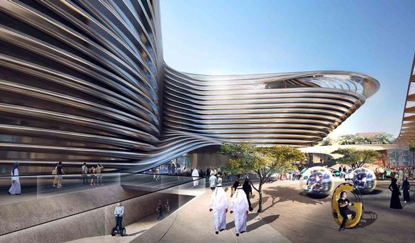Alif – The Mobility Pavilion was designed by Foster + Partners / Photos: Expo 2020 Dubai