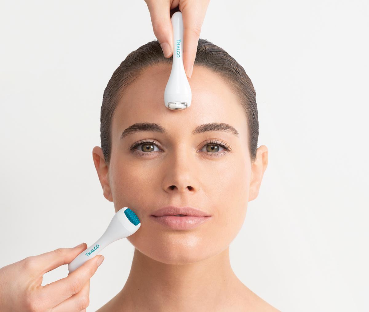 Thalgo has formulated a new soothing 60-minute wrinkle-correcting facial using the Hyalu-Procollagène range and roller boosters / 