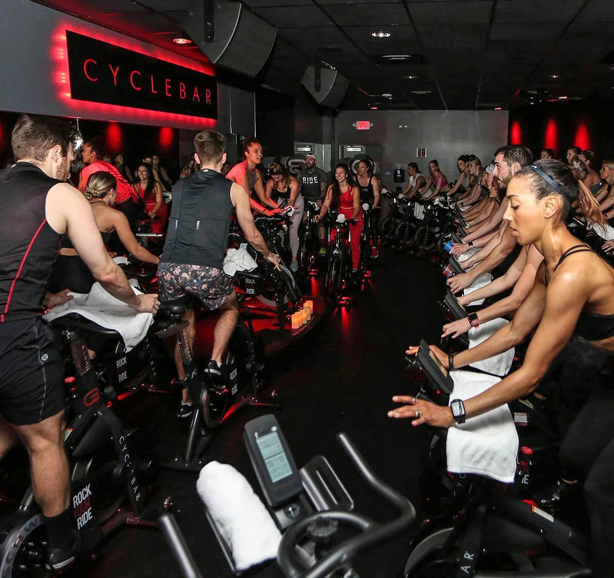Xponential's portfolio of franchised boutique fitness brands include CycleBar / Xponential Fitness