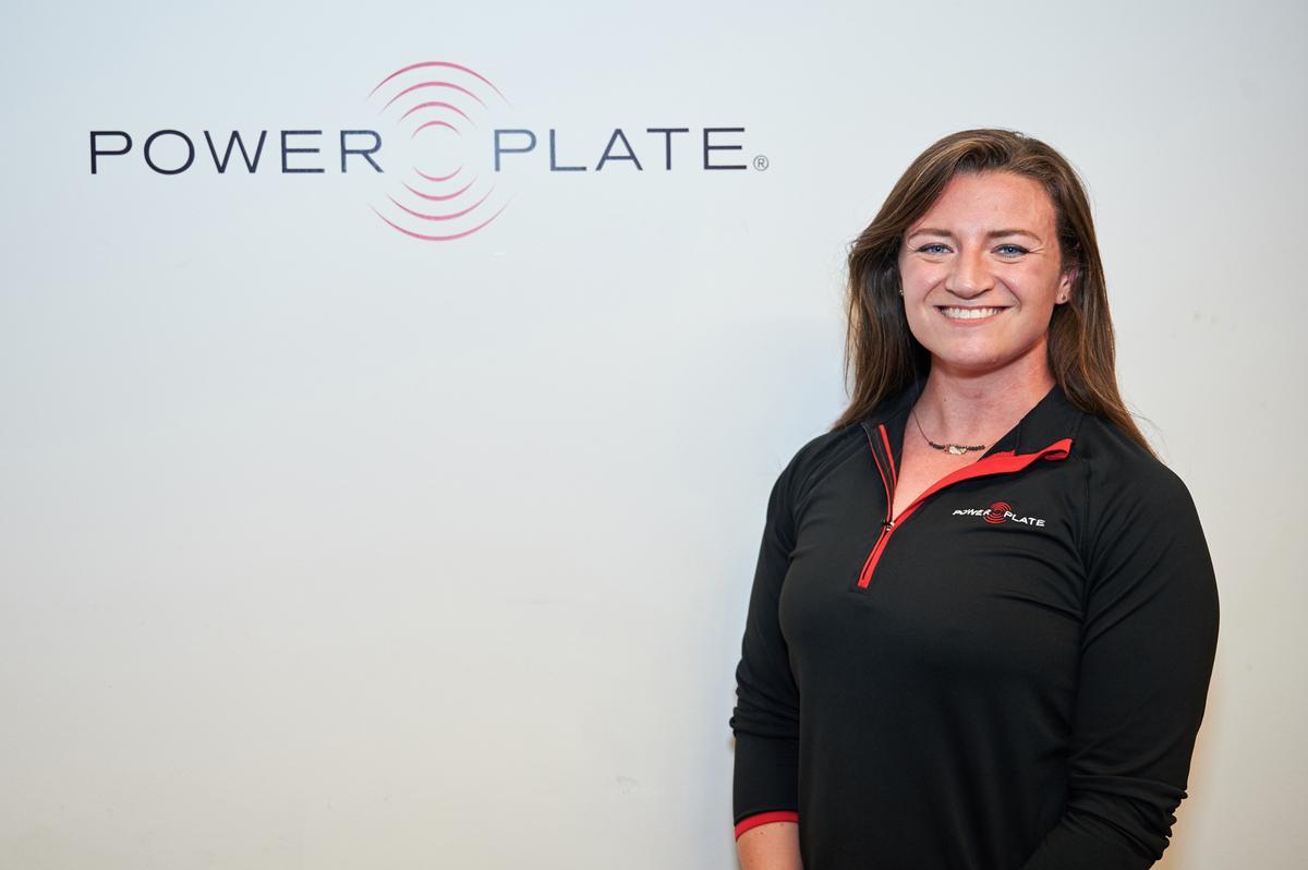 Kate Wilkinson, retail manager at Power Plate / 