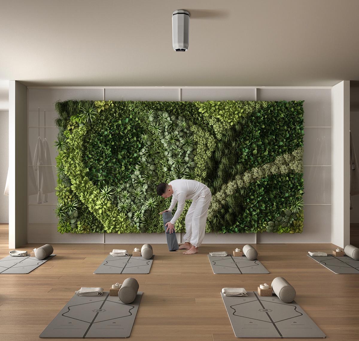 The purifiers use patented ionization technology and can be installed on walls, ceiling or used as a portable unit The purifiers use patented ionization technology and can be installed on walls, ceiling or used as a portable unit