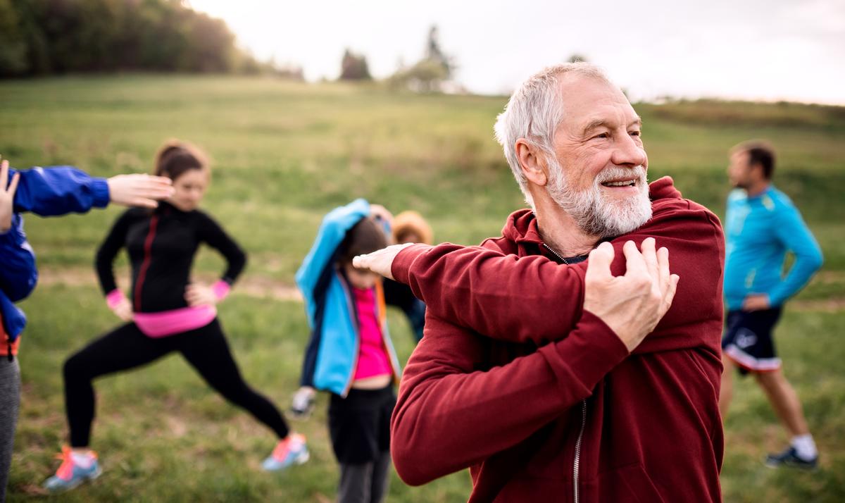 The study looked at how exercise affected more than 18,000 middle-aged and older men and women / Shutterstock/Halfpoint