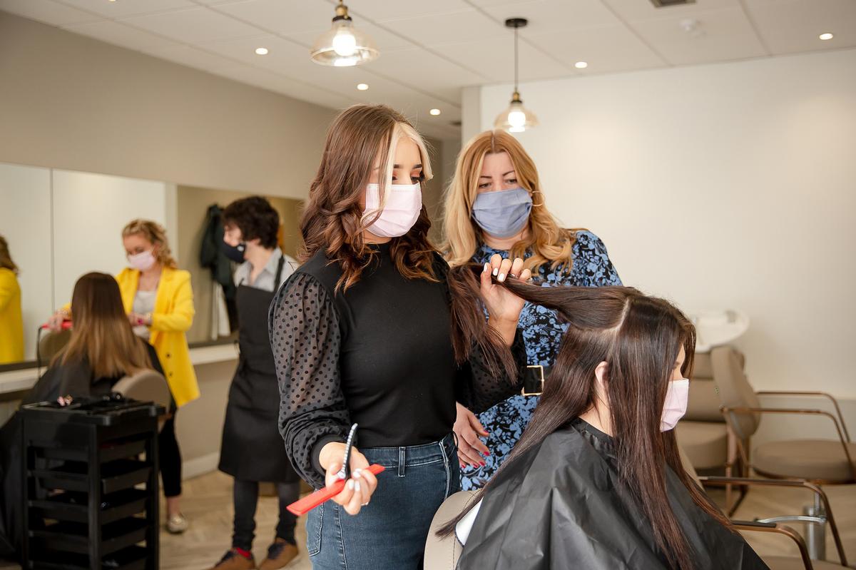 The not-for-profit relies on funding and money raised through the salons to fund its training and services
