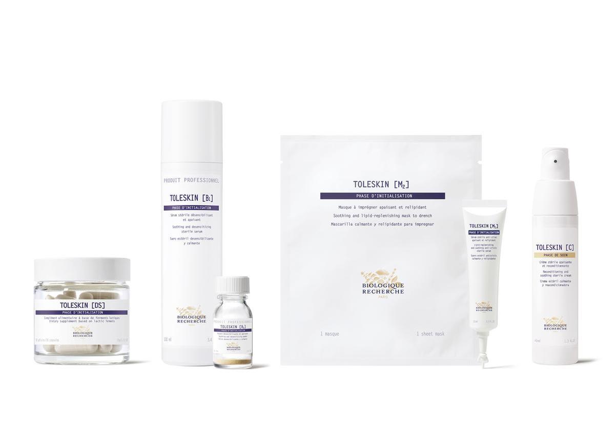 The Toleskin collection encompasses a range of products and treatments to promote wellbeing from both inside and outside the body / 