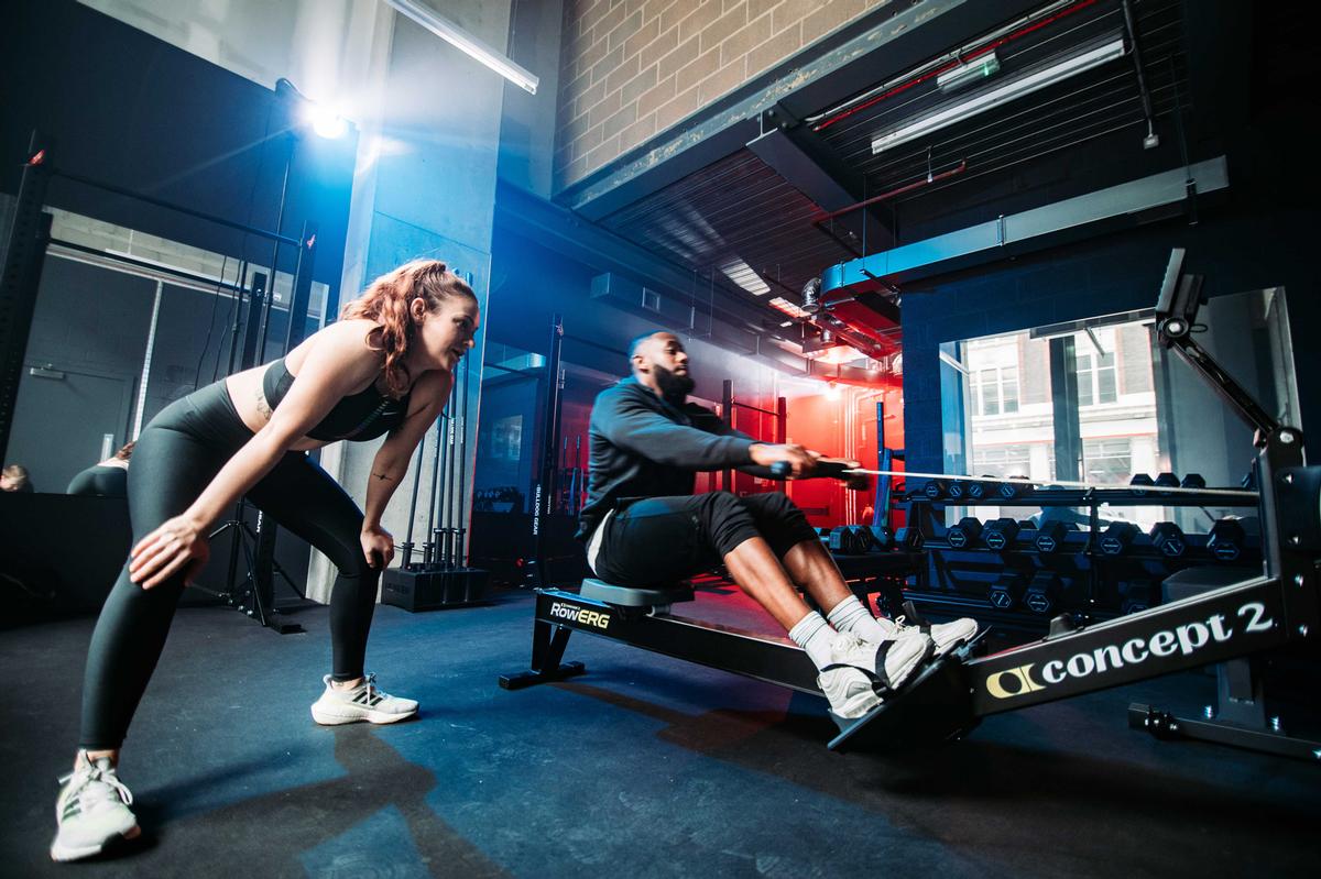 Equipment at the studio includes an extensive range of both strength and cardio equipment / 1Rebel