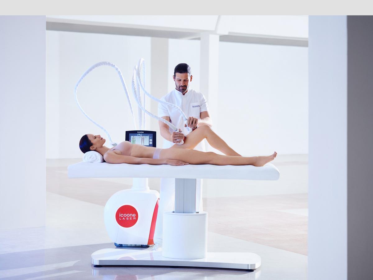 icoone’s Roboderm technology delivers facials and body treatments designed to revitalise the skin by regenerating connective tissue / Florian Sommet