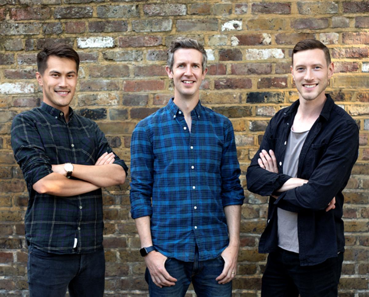 Trybe has been co-founded by Steve Porter, Will Taylor-Jackson and Ricky Daniel (from L to R) 
