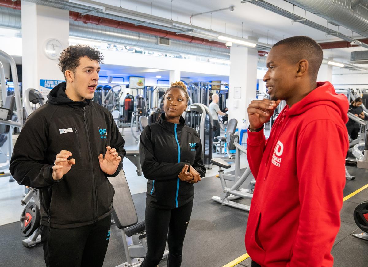The Gym Group will support students and work together with the Rio Ferdinand Foundation, / Rio Ferdinand Foundation