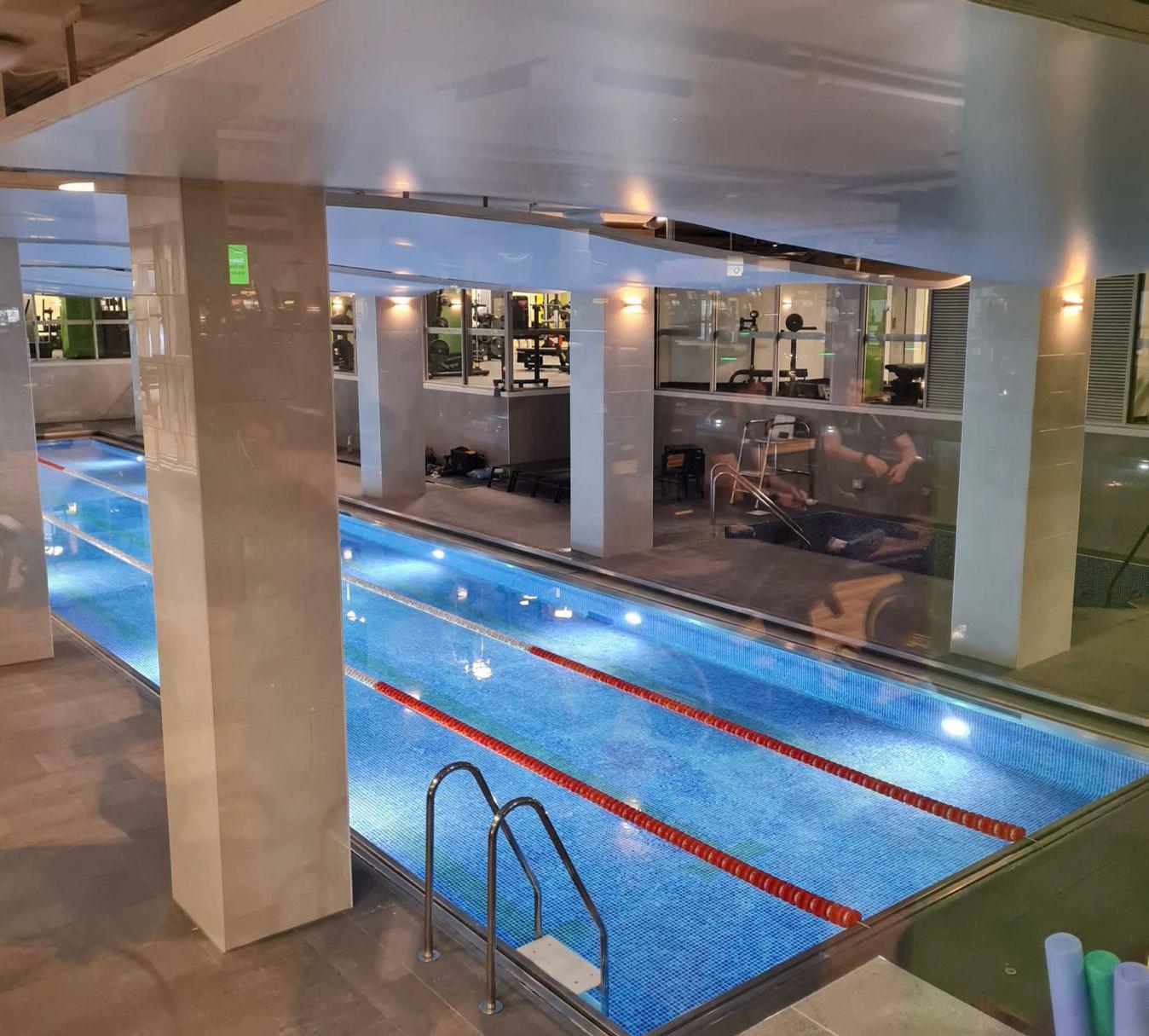 The Barbican club's iconic indoor pool has been refurbished / Nuffield 