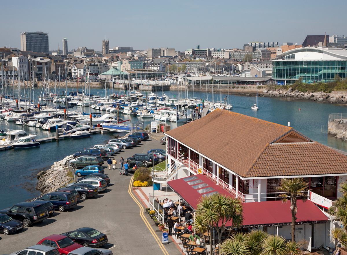 The first MDL gym is sited at the marina in Plymouth / photo: MDL Fitness