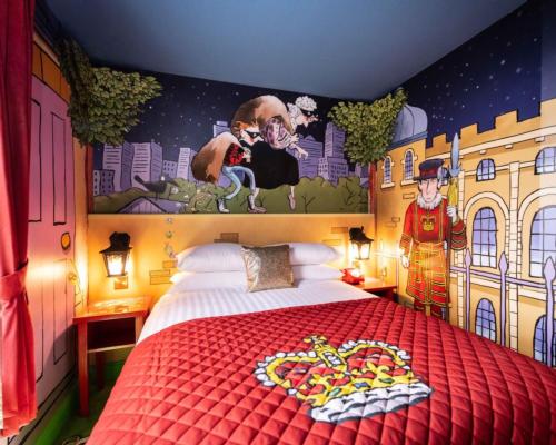 The ride experience will be accompanied by Gangsta Granny themed bedrooms at the Alton Towers Hotel / Merlin Entertainments/Alton Towers