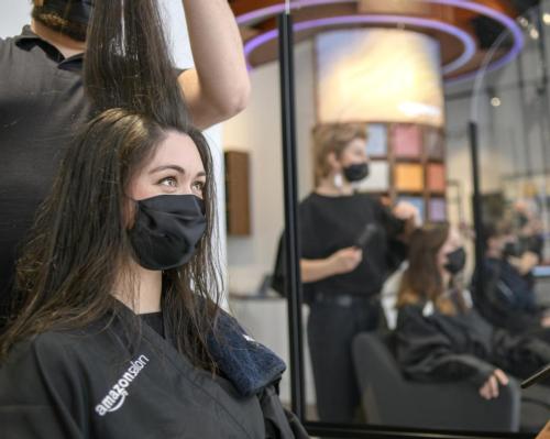Amazon’s flagship hair salon arrives in London complete with augmented reality technology