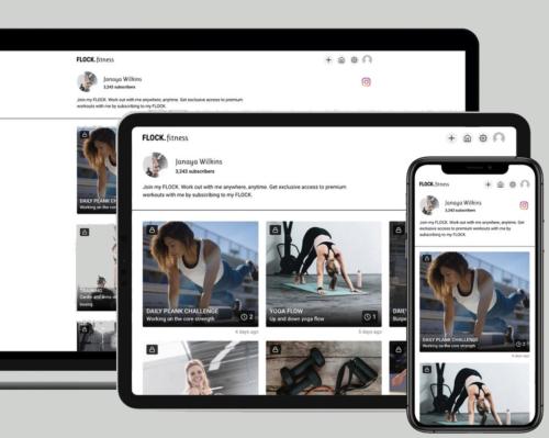 Flock.fitness looks to match exercise and workout creators with subscribers