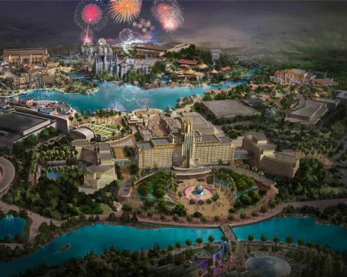 The park will feature seven themed lands and 37 rides and attractions / Universal Beijing Resort