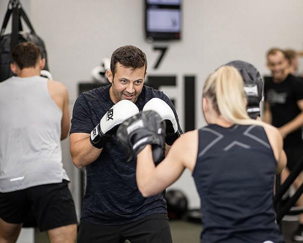 Boxing helps develop full-body functional strength / UXB