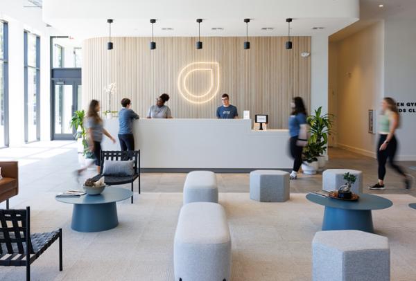 The club offers 25,000sq ft of ‘snackable’ fitness, with no membership obligation / photo: Drop Fitness